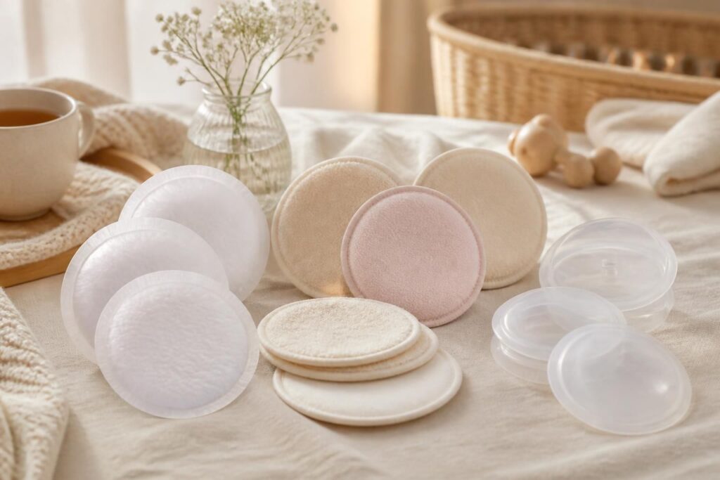 découvrez les différents types de coussinets d'allaitement pour prévenir efficacement les fuites de lait et assurer confort et discrétion au quotidien.