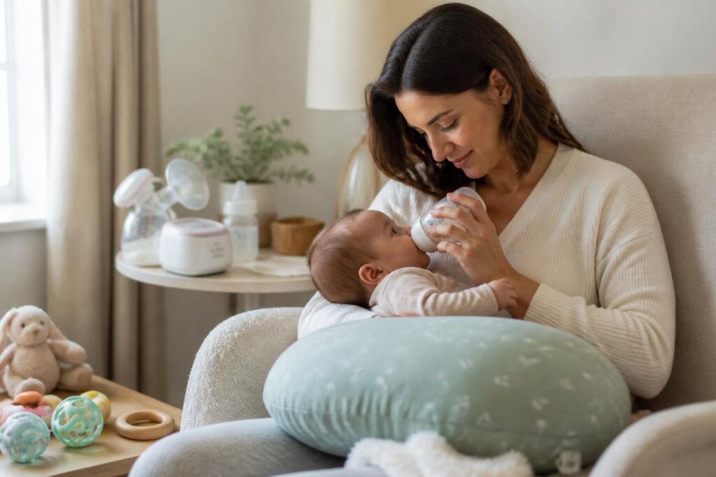 découvrez l'importance du lait relais dans la transition de l’allaitement maternel, son rôle pour accompagner bébé vers une alimentation diversifiée tout en respectant ses besoins nutritionnels.