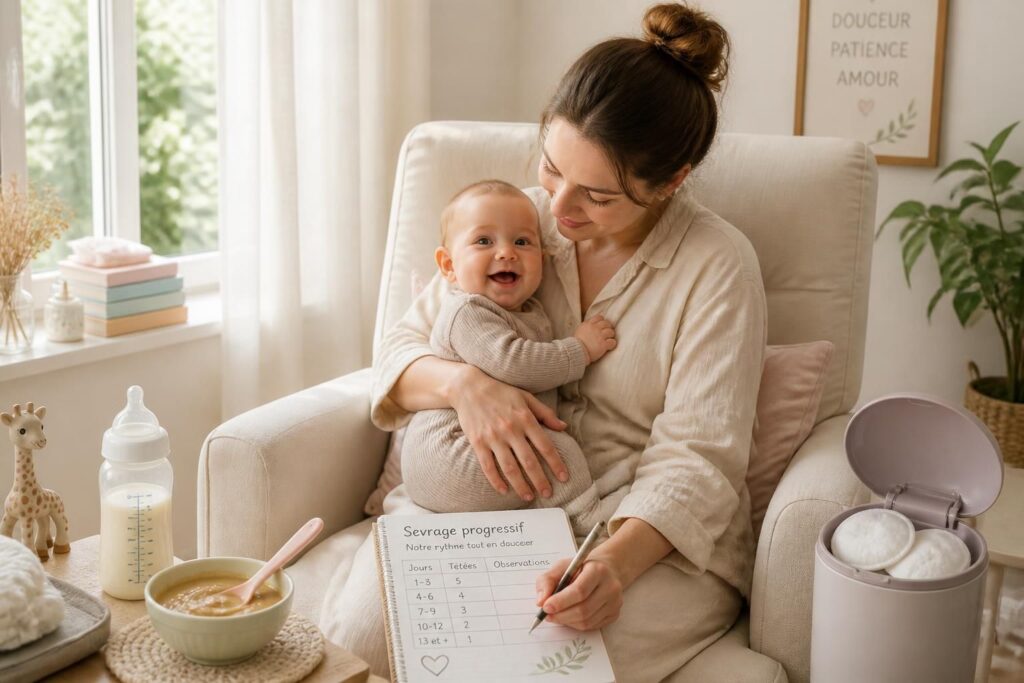 découvrez les étapes clés pour un sevrage d'allaitement progressif et serein, afin d'accompagner bébé en douceur vers une nouvelle alimentation.
