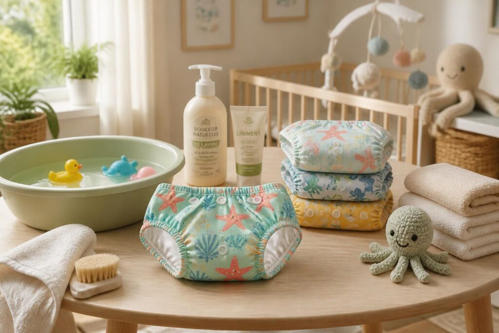 Couche de bain lavable : choisir la meilleure pour bébé et où l’acheter
