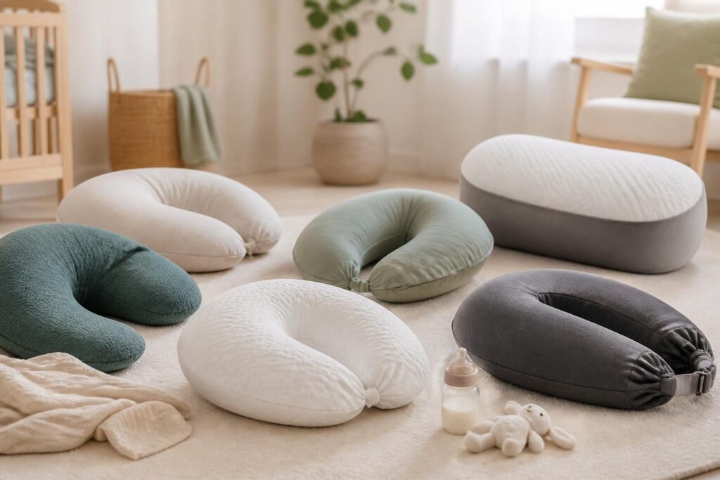 découvrez les différences entre les modèles de coussins d'allaitement doomoo pour choisir celui qui convient le mieux à vos besoins et à ceux de votre bébé.